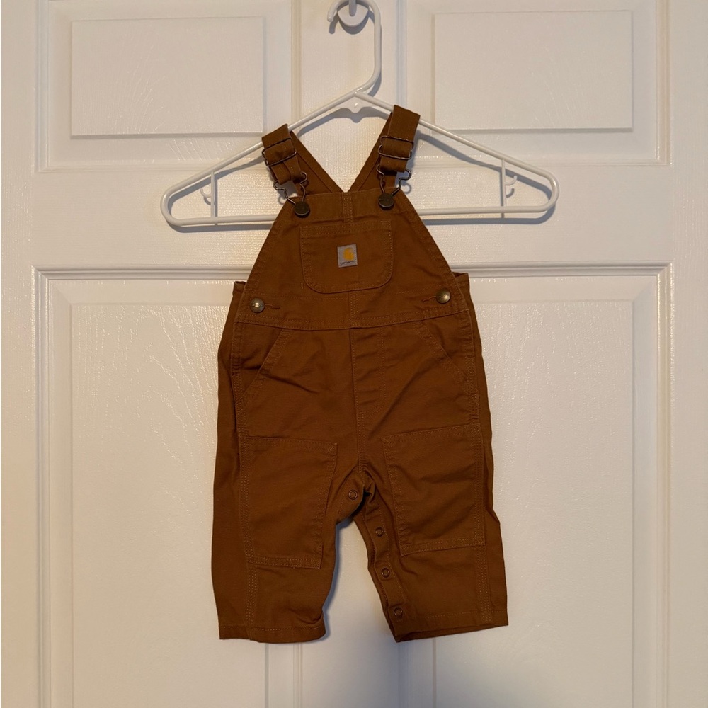 Carhartt Tan Kids Overalls